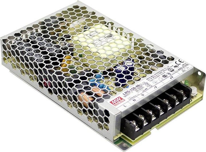 Immagine prodotto MeanWell LRS-150-24 156W alimentatore metallico (Adattatore di protezione da sovratensione)