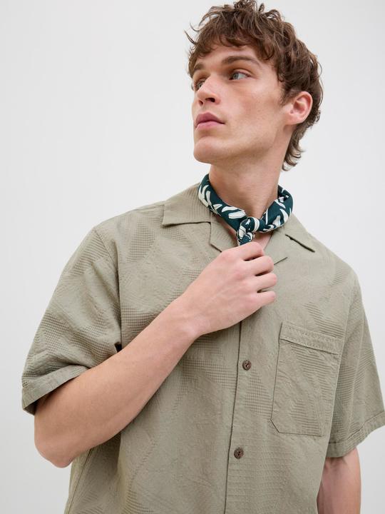 Produktbild Jack & Jones Jprbluluke Jacquard Resort S/S Shirt Ln (XL)