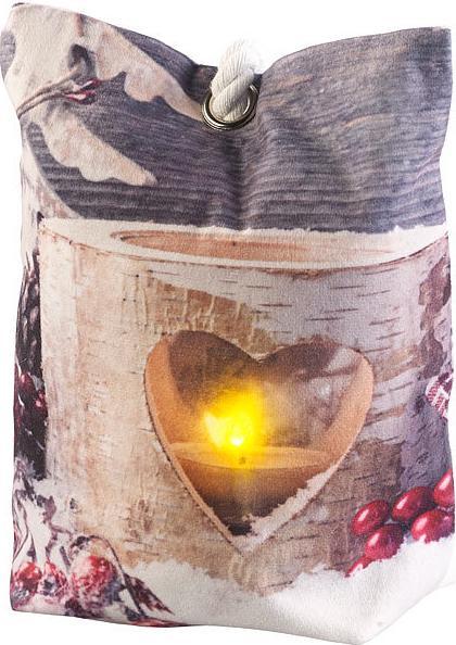 Actual product image Infactory Doorstop cushion with tealight motif (20 x 14 x 6 cm)