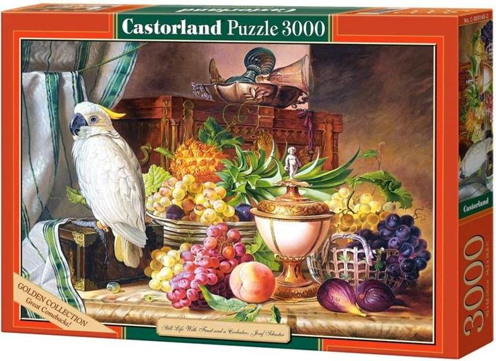 Castorland Still Life With Fruit and a Cockatoo, Josef Schuster Puzzle 3000 pieces (3000 pieces)