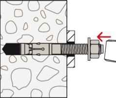 Immagine prodotto Fischer Bullone di ancoraggio R 88561 FAZ II 12/ 20K Acciaio elettrogalvanizzato elettrogalvanizzato (25 pz.)