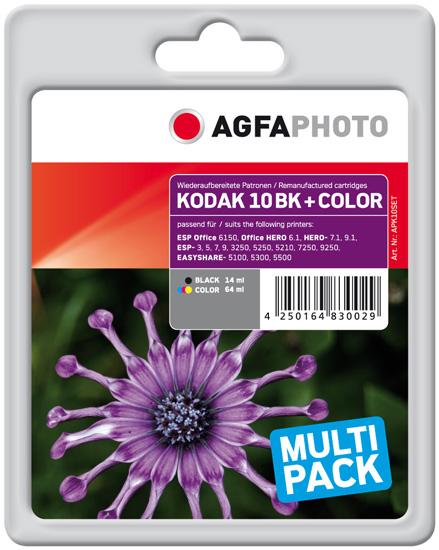Image du produit AGFAPHOTO Apk10set (M, C, Y, CF)