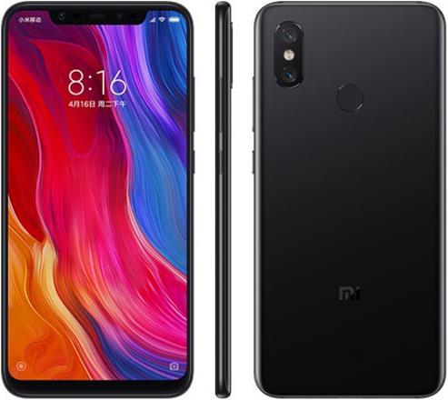 Xiaomi Mi 8 (64 GB, Black, 6.21", Dual SIM, 12 Mpx, 4G)