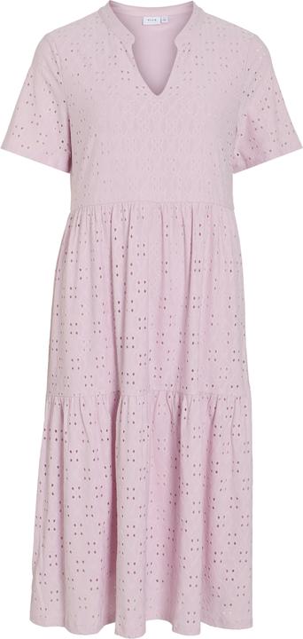 Vila Kurzarm Midikleid