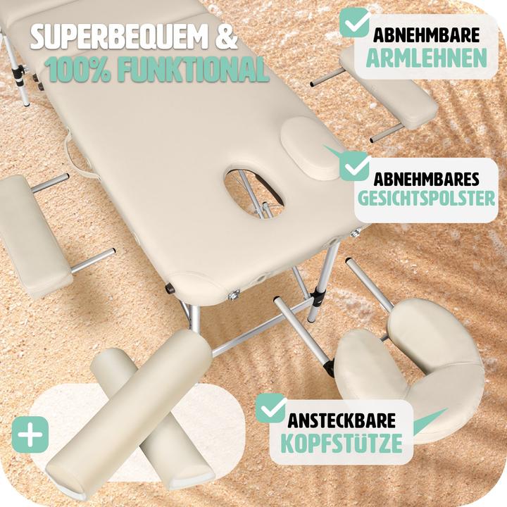 Immagine prodotto tectake 3 Zonen Massageliege