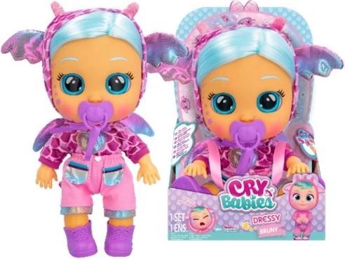 Actual product image IMC Toys 904095 IMC-CRY BABIES DRESSY FANTASY BRUNY