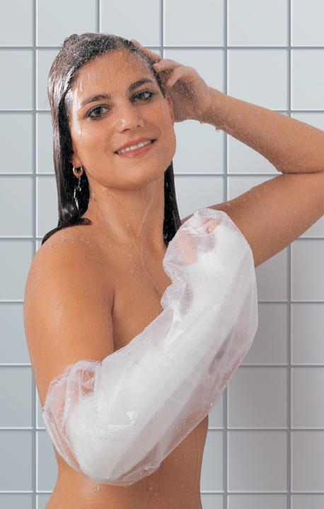 Actual product image AquaBella Shower water protection for adults hand/foot/arm short (2 x)