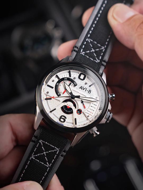 Produktbild AVI-8 AV-4056-07 Hawker Harrier Dual Retrograde (Chronograph)
