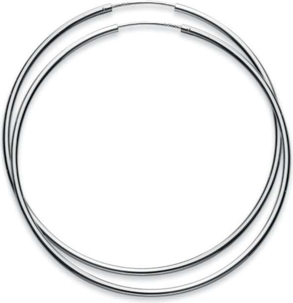 Natsumi Schmuck Creolen Silber 925 Ø 50-70mm Rund (Silber 925)