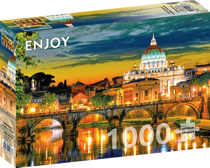 Immagine prodotto Enjoy Puzzle ENJOY-2073 - Basilica di San Pietro, Vaticano, puzzle da 1000 pezzi (1000 pezzi)