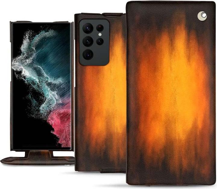 Produktbild Noreve Lederschutzhülle vertikal (Samsung Galaxy S22 Ultra (5G))