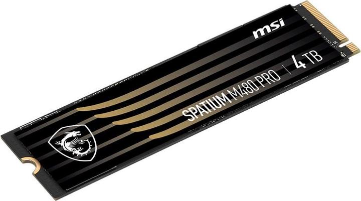 Produktbild MSI SPATIUM M480 PRO PCIe 4.0 NVMe M.2 4TB (4000 GB, M.2 2280)