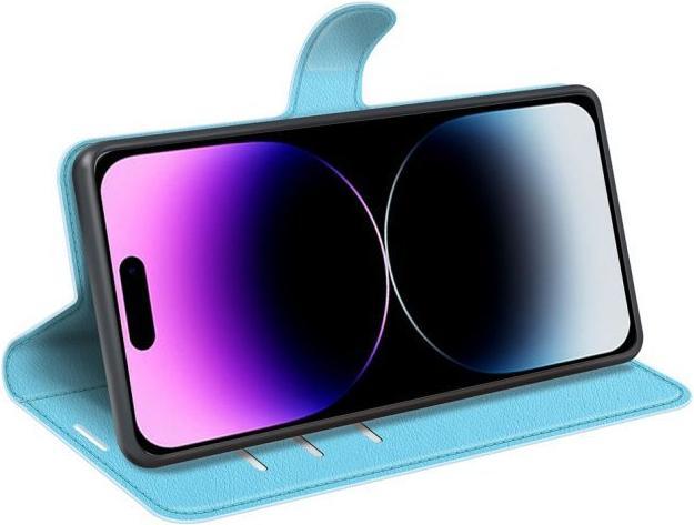 Image du produit MU Classic Série de couvertures de livres en cuir Litchi (Apple iPhone 15 Pro)