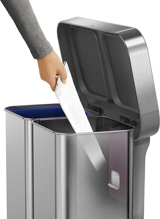 Image du produit Simplehuman Poubelle à pédale (58 l)