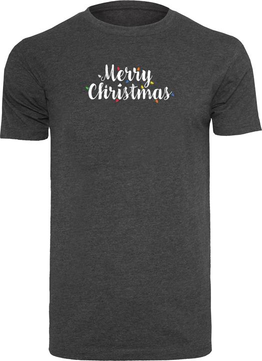 Image du produit Merchcode Merry Christmas Lights T-shirt col rond - 111717 (M)