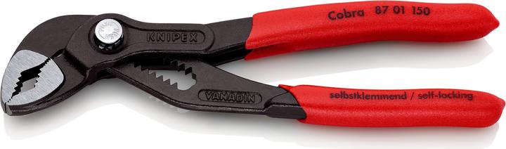 Produktbild Knipex Cobra®Hightech-Wasserpumpenzange 87 01 150 SB (150 mm)