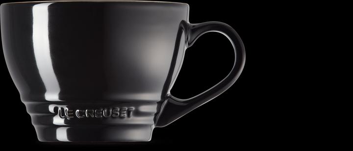Produktbild Le Creuset Becher 400 ml Schwarz Glänzend (400 ml, 1 x)