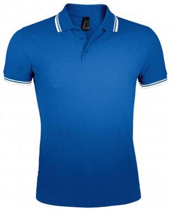Sols Pasadena Tipped Kurzarm Pique Polo