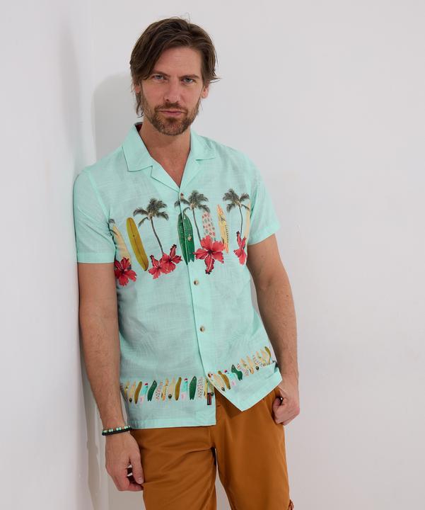 Produktbild Joe Browns Surf Board Placement Print Short Sleeve Shirt (XXL)