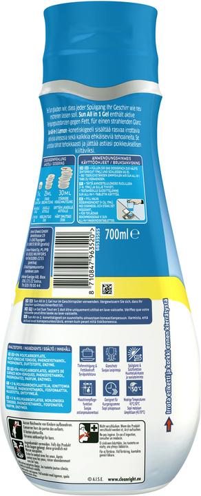 Immagine prodotto Sun Tutto in 1 (Liquida, 40 Cicli di lavaggio)