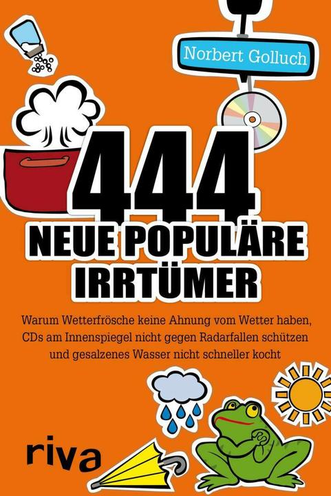 Produktbild 444 neue populäre Irrtümer (Deutsch, Norbert Golluch, 2018)