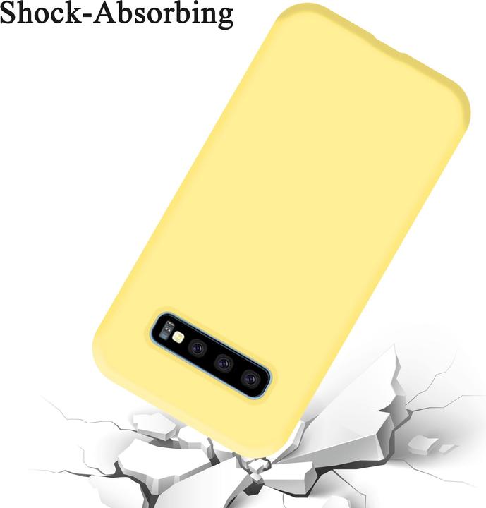 Immagine prodotto Cadorabo Copertura della cassa del silicone liquido TPU (Samsung Galaxy S10+)