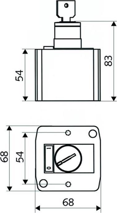 Image du produit Schell Interrupteur à clé Désinfection thermique
