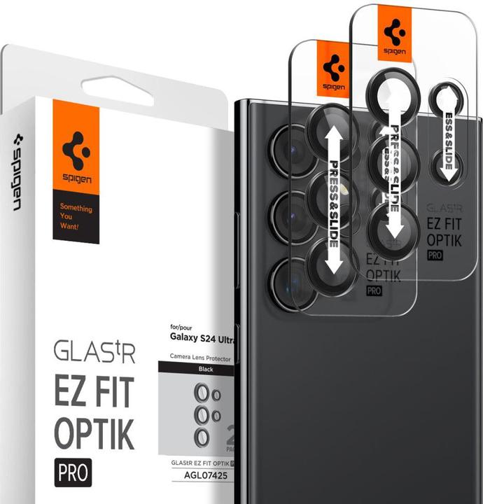 Image du produit Spigen Optik Pro EZ Fit (2 pièce(s), Samsung Galaxy S24 Ultra)