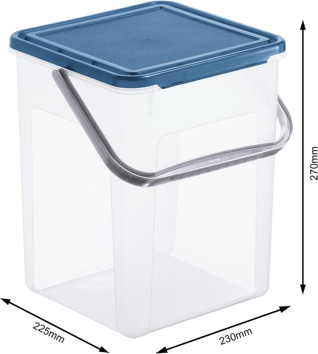 Immagine prodotto Rotho Distributore di detersivo BASIC (23 x 22,5 x 27 cm, 9 l)