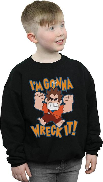 Produktbild Disney Wreck It Ralph I'm Gonna Wreck It Sweatshirt Jungen (116)