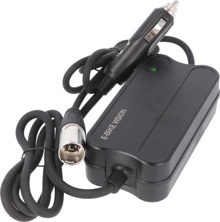 Image du produit E-Bike-Vision Chargeur allume-cigare 12V SET pour Bosch Active, Performance 36V (Chargeur de vélo électrique)