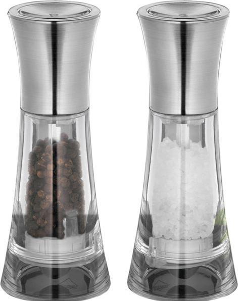 Actual product image Küchenprofi New York salt and pepper mill set stainless steel (Salt, Pepper)