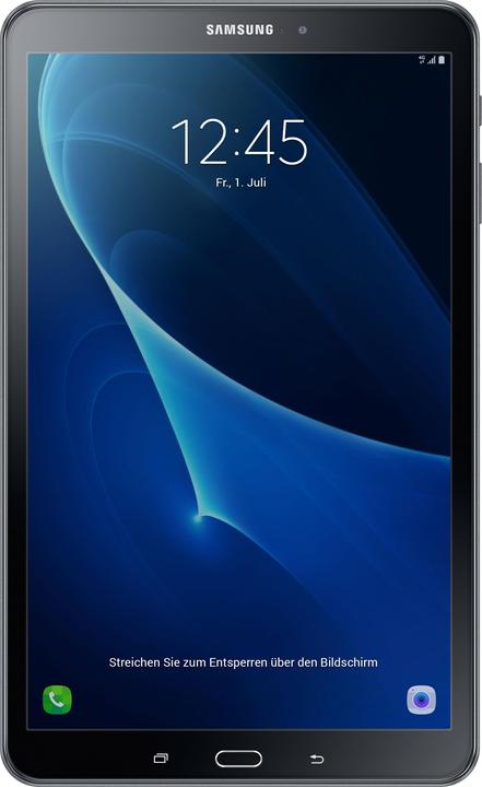 Samsung Galaxy Tab A (4G, 10.10", 16 GB, Metallic Black)