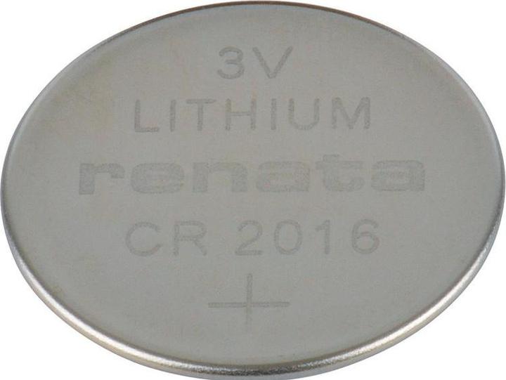 Produktbild Renata Knopfzellen-Batterie, Lithium, CR2016, 3V, 90mAh, Packung à 200 Stück (200 Stk., CR2016, 90 mAh)