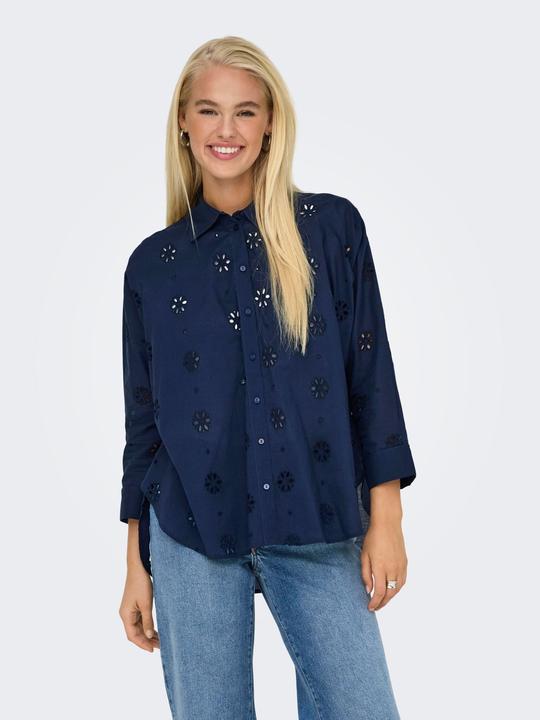 Immagine prodotto Only Onlnew Lina Grace Ls Brod Angl Shirt Wvn (XS)