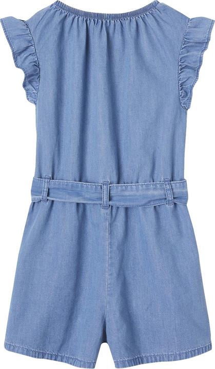 Vertbaudet Mädchen Jumpsuit aus Light-Denim