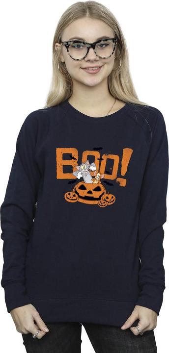 Actual product image Tom & Jerry Womens/Ladies Halloween Boo! Sweatshirt (S)