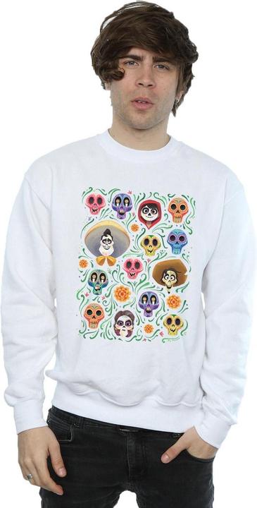 Immagine prodotto Disney Coco Heads Pattern Felpa Uomo (XL)