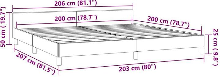 Produktbild VidaXL Tiffi (200 x 200 cm)