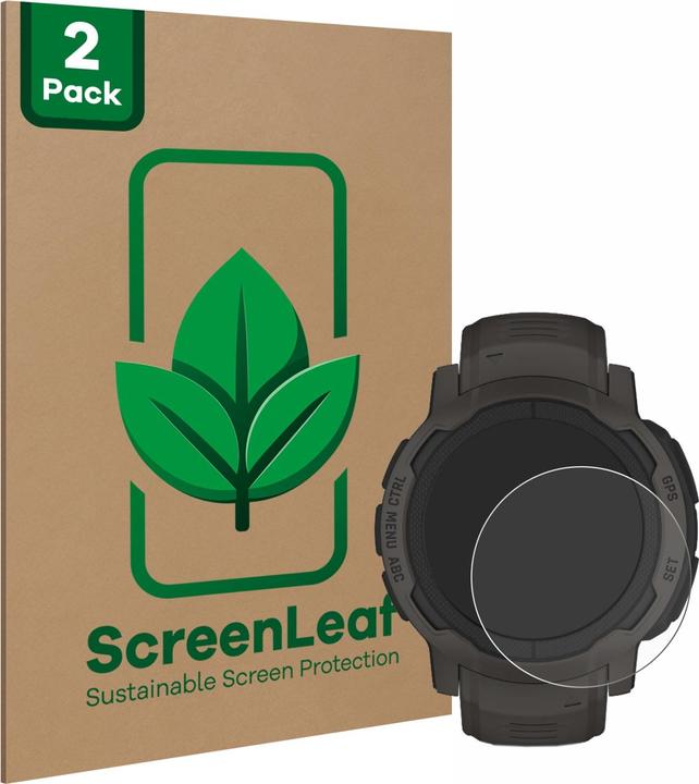 ScreenLeaf Schutzfolie nachhaltiger Displayschutz Displayschutzfolie Folie Klar Transparent