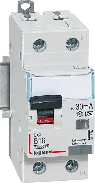 Immagine prodotto Legrand LEG 411288 Interruttore Dx3 FI/LS B16A 1P+N 10Ka 30Ma A