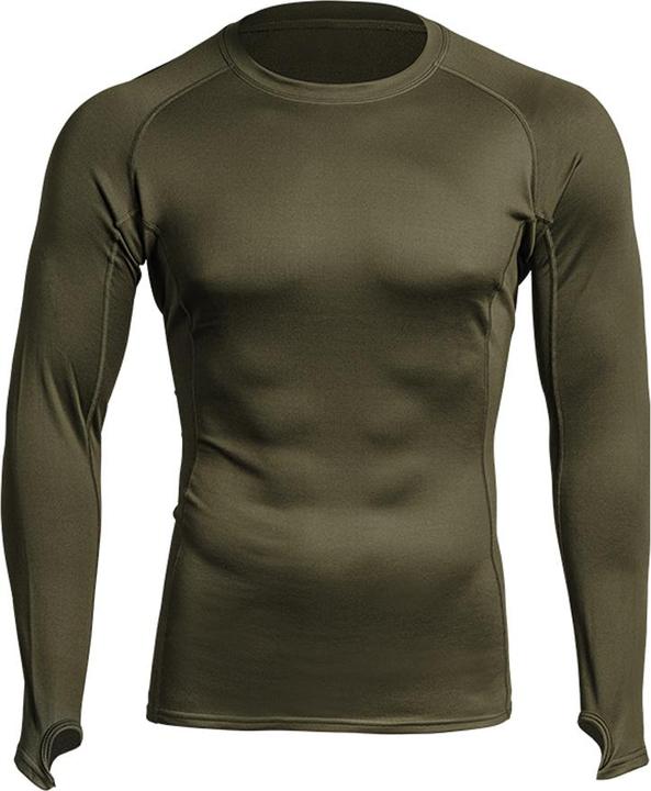 Image du produit A10 Equipment A10 Langarm Shirt THERMO PERFORMER 0°C/-10°C, olive (M)