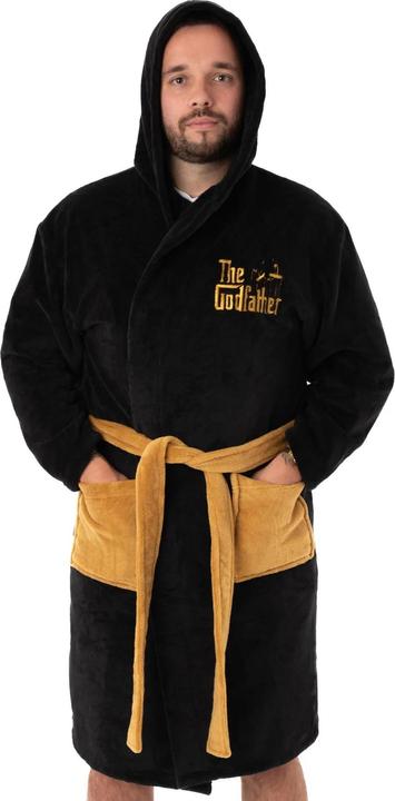 Productafbeelding The Godfather Heren badjas met capuchon (M)