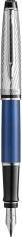 Immagine prodotto Waterman Penna stilografica Expert DeLuxe Blue C.C. (F-blu) (Blu, Argento, 1 x)