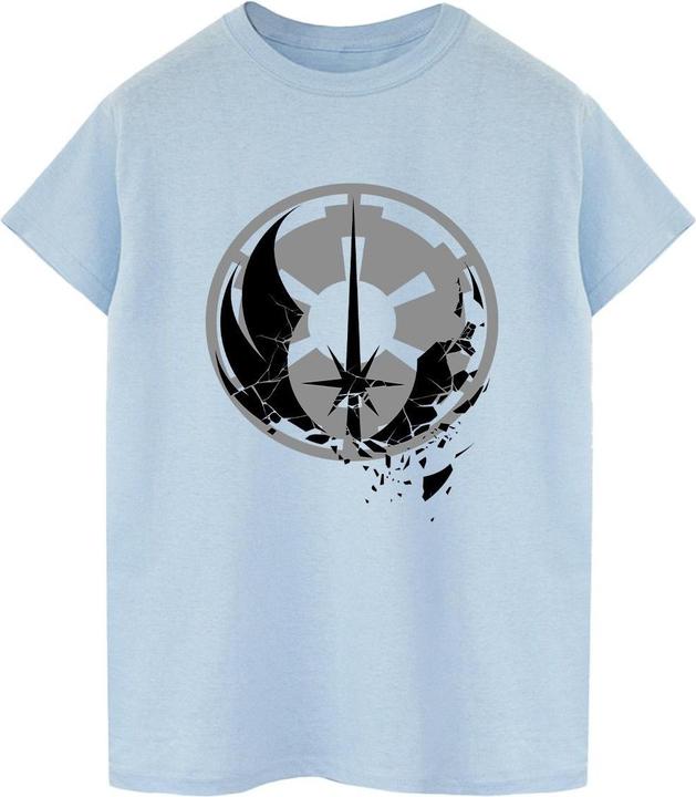 Produktbild Star Wars ObiWan Kenobi Fractured Logos TShirt (M)