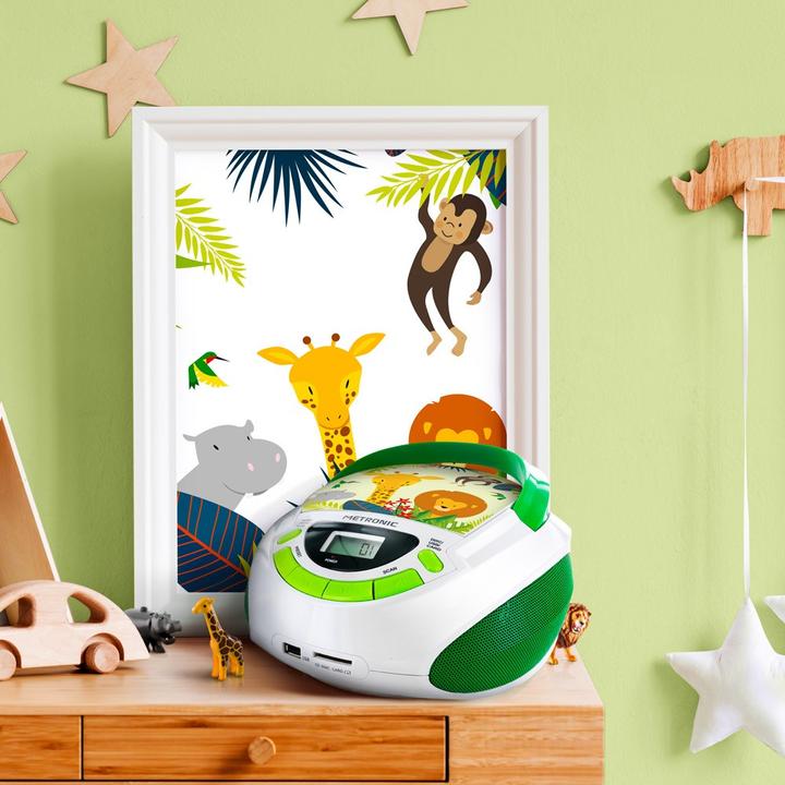 Produktbild Metronic Kinder CD-speler - Jungle - Groen