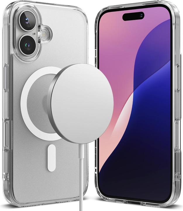 Produktbild Ringke Case for iPhone 16 FUSION MAGNETIC MATTE CLEAR (Apple iPhone 16)
