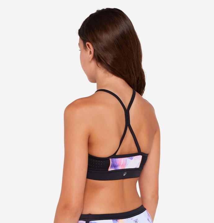 Produktbild Olaian Bikini-Oberteil Surfen Mädchen Bustier 900 Baha rosa (8, 9, 10)
