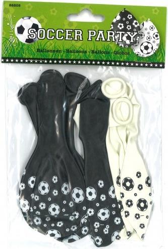 Produktbild Fortura Deko-Ballons Fussball (8 x)