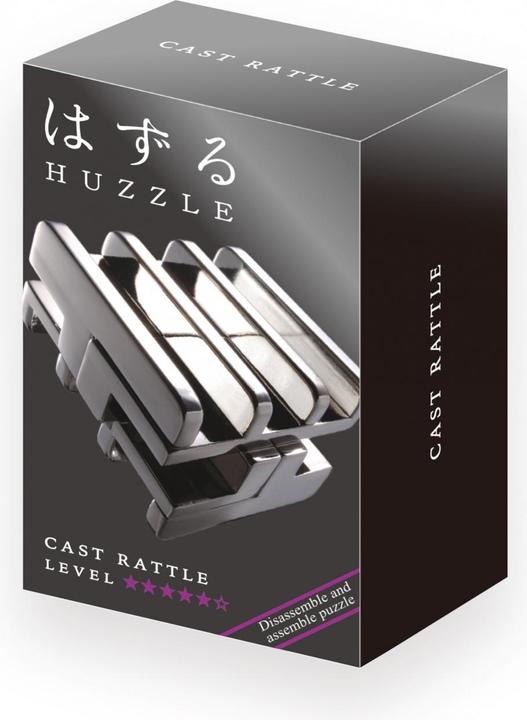 Actual product image Huzzle Cast Puzzle - Rattle***** (French)